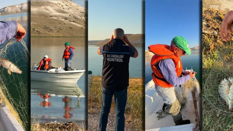 Gökpınar Baraj Gölü'nde Kaçak Avcılık Operasyonu