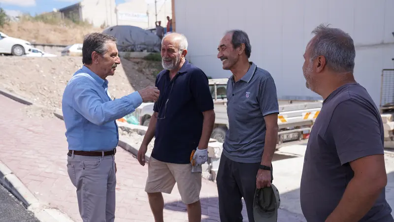 BAKSAN’da büyük dönüşüm: Başkan Ataç çalışmaları yerinde inceledi