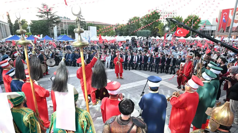 Rektör Yusuf Adıgüzel Eskişehir'deki 15 Temmuz Anmasına Katıldı