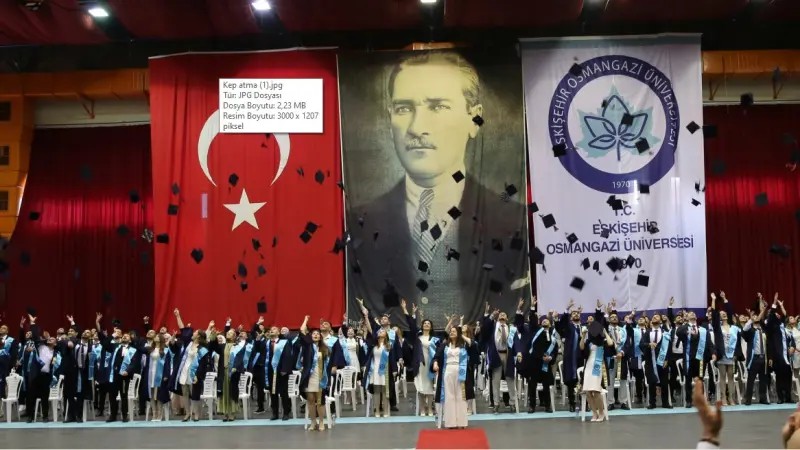 Genç Diş Hekimleri Kep Attı: ESOGÜ’de Gurur Günü
