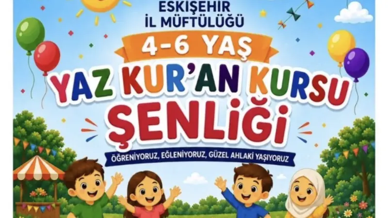 Eskişehir İl Müftülüğü’nden Miniklere Özel Şenlik