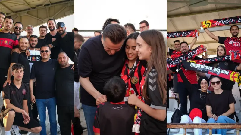 Hatipoğlu Eskişehirspor'u yalnız bırakmadı