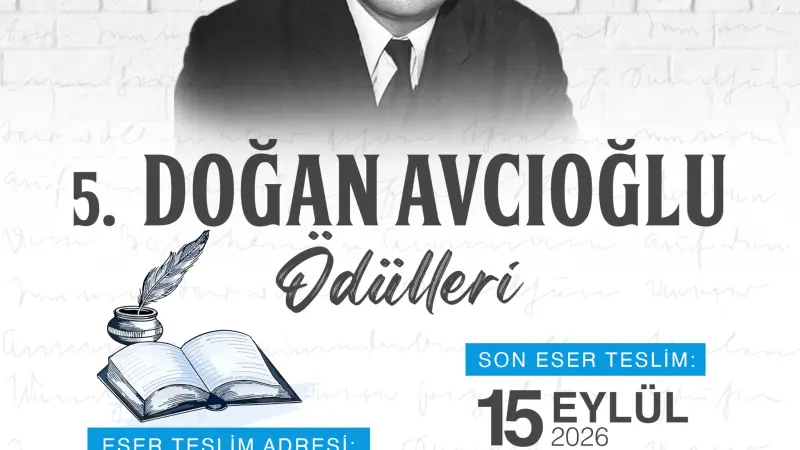 5. Doğan Avcıoğlu Ödülleri İçin Başvurular Başladı