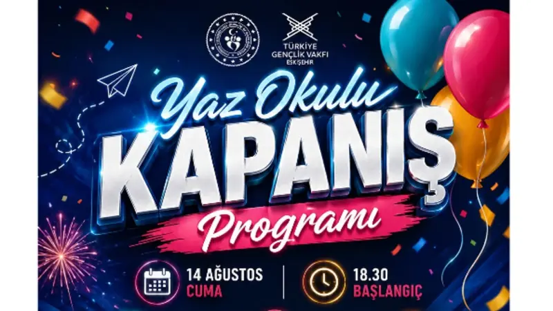TÜGVA'dan Yaz Okulu Kapanış Programı