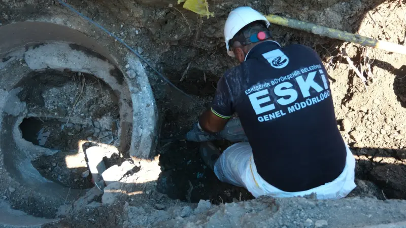 ESKİ Altyapı Çalışmalarını Sürdürüyor