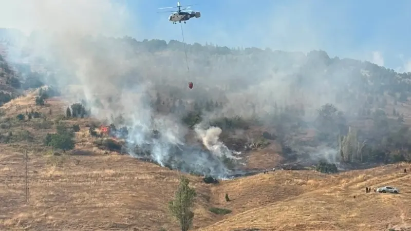 Bozüyük’te orman yangını kontrol altına alındı