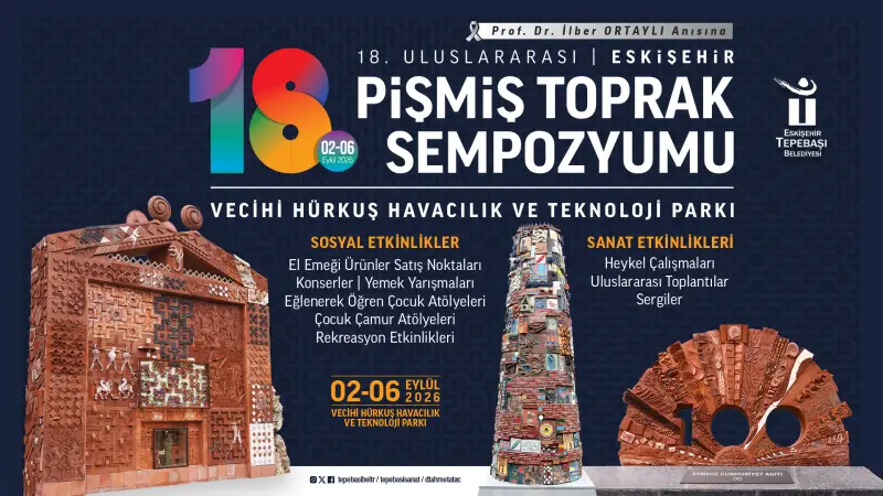 18. Uluslararası Eskişehir Pişmiş Toprak Sempozyumu Başladı