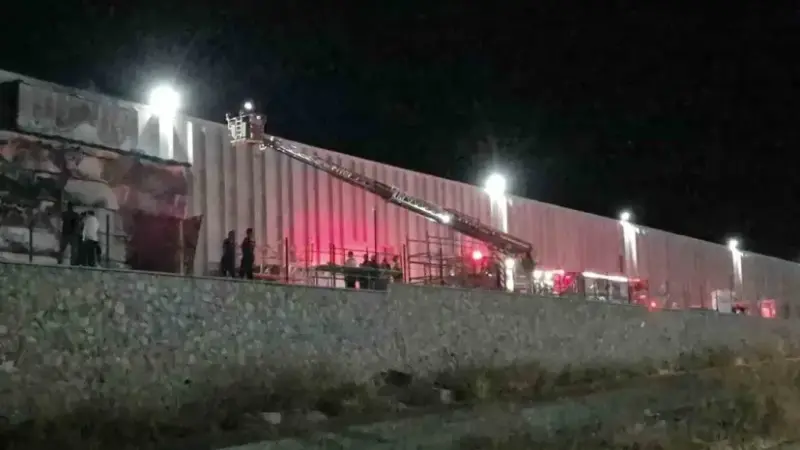 Eskişehir OSB’de Üretim Tesisinde Yangın Çıktı