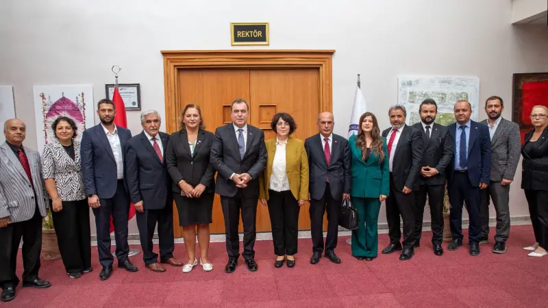 MHP Eskişehir'den ESOGÜ Rektörü Gümüşsoy’a Ziyaret