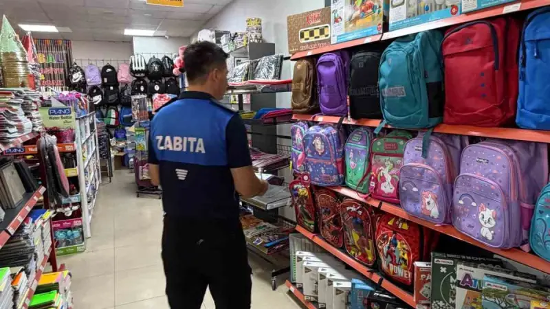 Zabıta ekipleri okul öncesinde kırtasiyelerde denetim yaptı