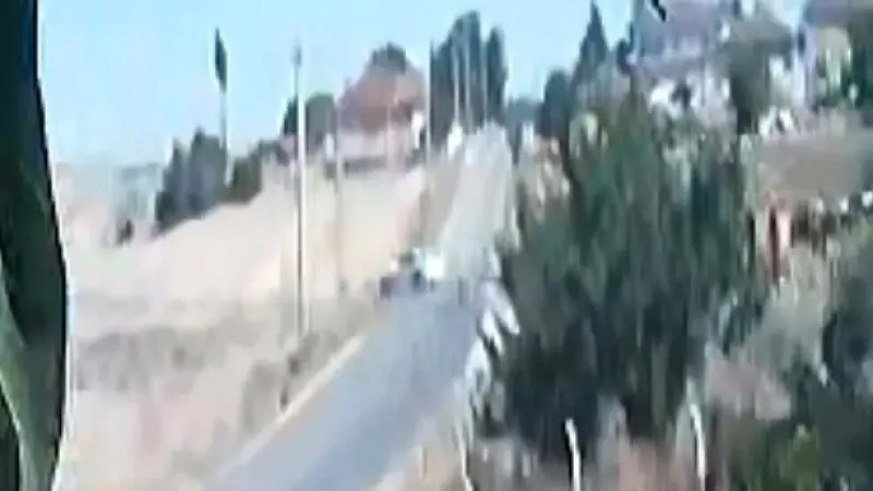 Eskişehir’deki 5 kişinin yaralandığı kazanın güvenlik kamerası görüntüleri ortaya çıktı