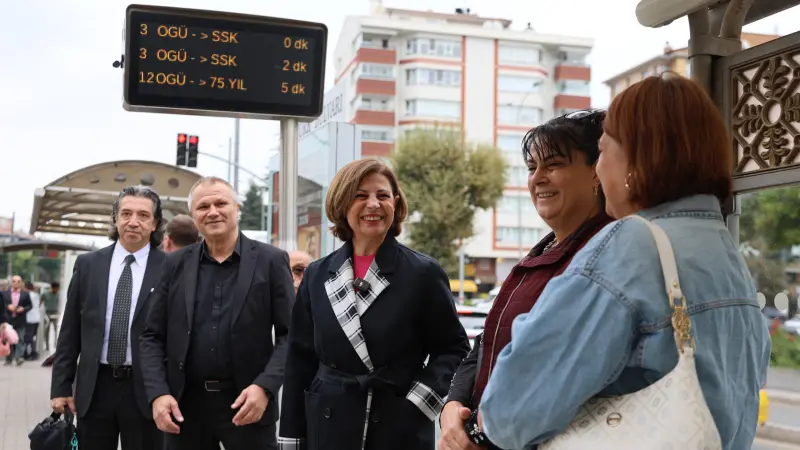 Başkan Ünlüce Avrupa Hareketlilik Haftası’nın Startını Tramvayda Verdi