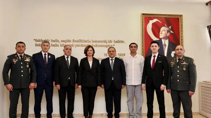 Başkan Ünlüce Azerbaycan Heyetini Ağırladı