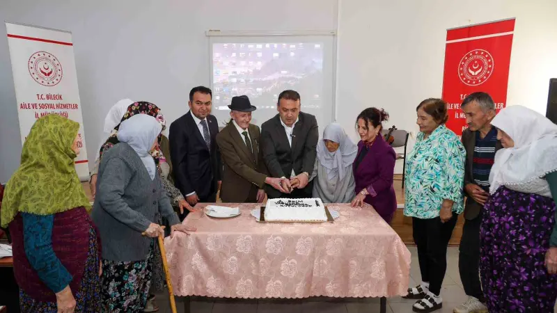 Bilecik’te huzurevi sakinleri için renkli etkinlik