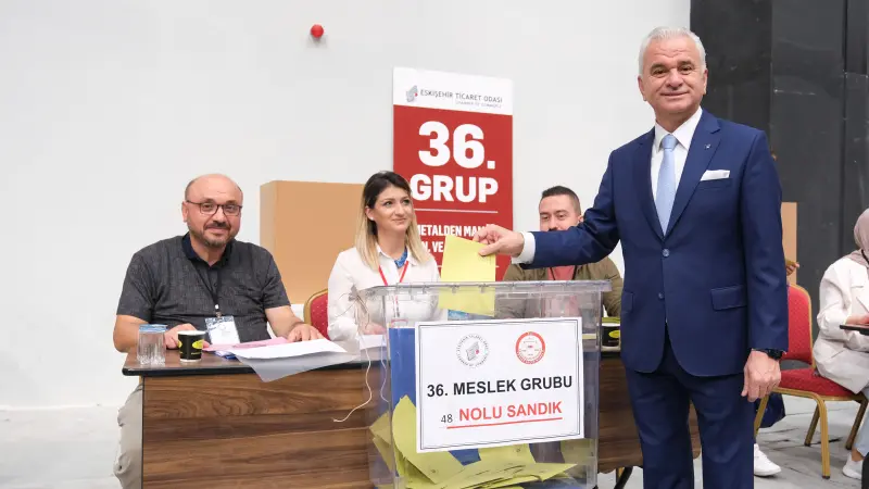 Eskişehir Ticaret Odası Üyeleri Meclis ve Komite Seçimleri İçin Sandık Başına Gidiyor