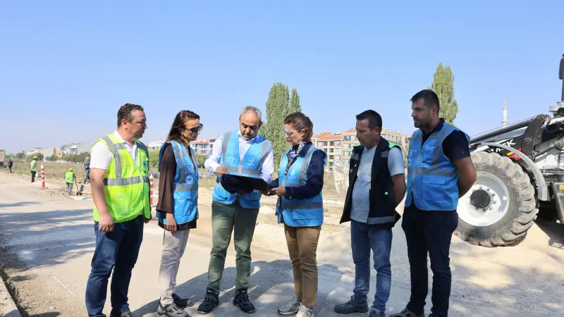 Başkan Ayşe Ünlüce ESKİ’nin Altyapı Çalışmalarını Yerinde İnceledi