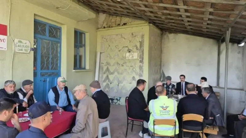 Kaymakam Polat köylerde vatandaşların taleplerini dinledi