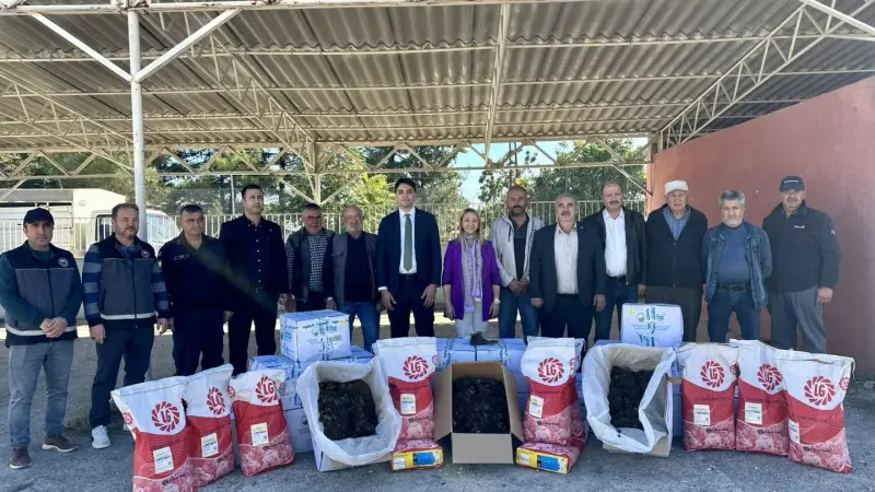 Bilecik’te üreticilere 41 bin 750 çilek fidesi desteği