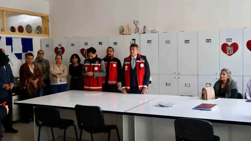 Bilecik’te öğrencilere afet tatbikatı