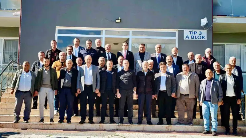 Hisarcık’ta Muhtarlar Günü kutlandı