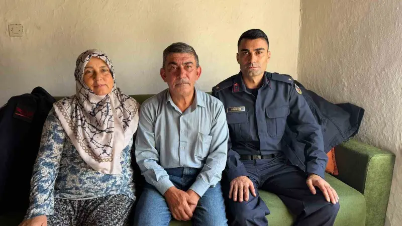 Jandarma gazileri yalnız bırakmadı