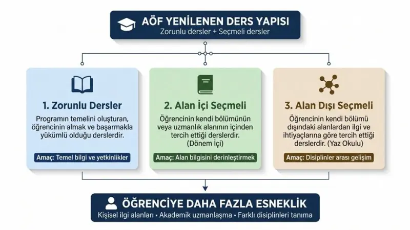 Anadolu Üniversitesi Açıköğretim Fakültesinde Seçmeli Ders Dönemi Başladı